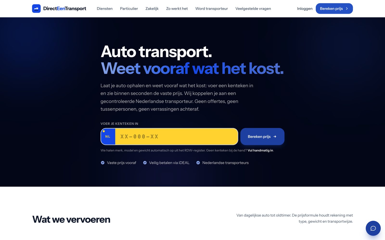 Een autonoom transportplatform van idee naar product